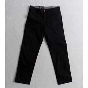 Colorado Clothing Mens Black Casual Work Pants Utility Pockets 32x32